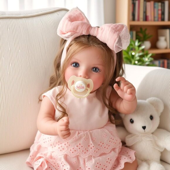 🆕Kids Reborn Baby Dolls 20 Inch Realistic Girl Newborn Baby Doll Toddler Dolls - Picture 5 of 8